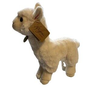 Miori Aurora White Llama Alpaca Plush Stuffed Animal NWT Nursery Decor Baby Gift